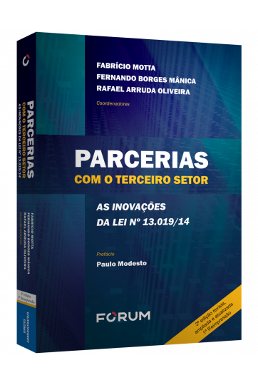 PARCERIAS COM O TERCEIRO SETOR  AS INOVAÇÕES DA LEI  Nº13.019/14