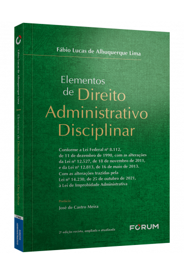 ELEMENTOS DE DIREITO ADMINISTRATIVO DISCIPLINAR