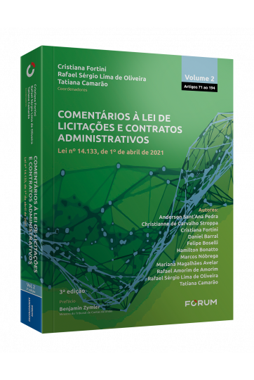 COMENTÁRIOS À LEI DE LICITAÇÕES E CONTRATOS ADMINISTRATIVOS - V2