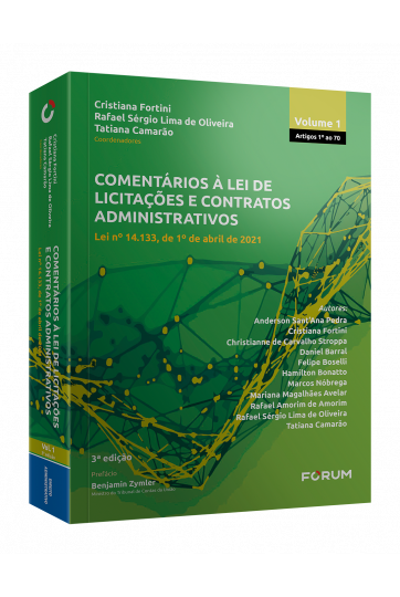 COMENTÁRIOS À LEI DE LICITAÇÕES E CONTRATOS ADMINISTRATIVOS - V1